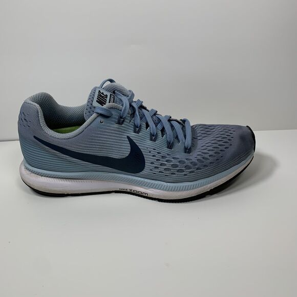 Nike Women's Size 8 Air Zoom Pegasus 34 Flywire Running Shoes 880560-400 Gray - Picture 5 of 10
